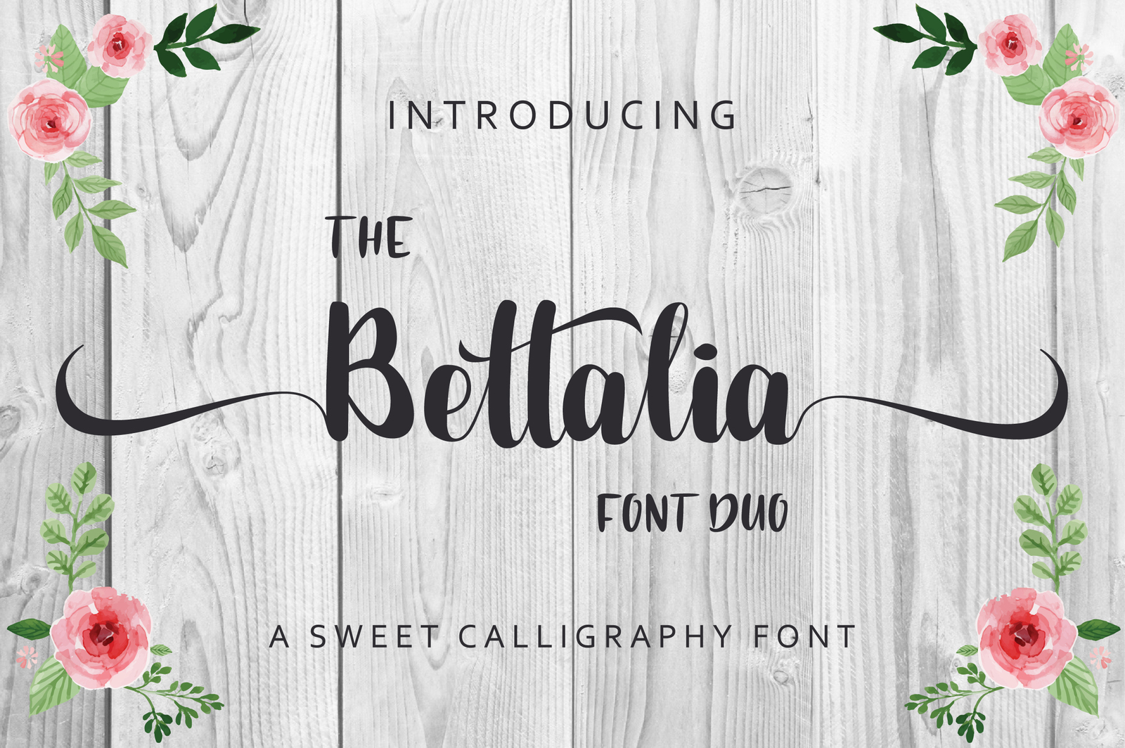 The Bettalia Font Duo The Bettalia Font Duo