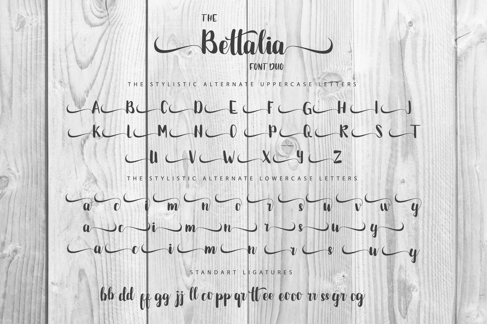 The Bettalia Font Duo