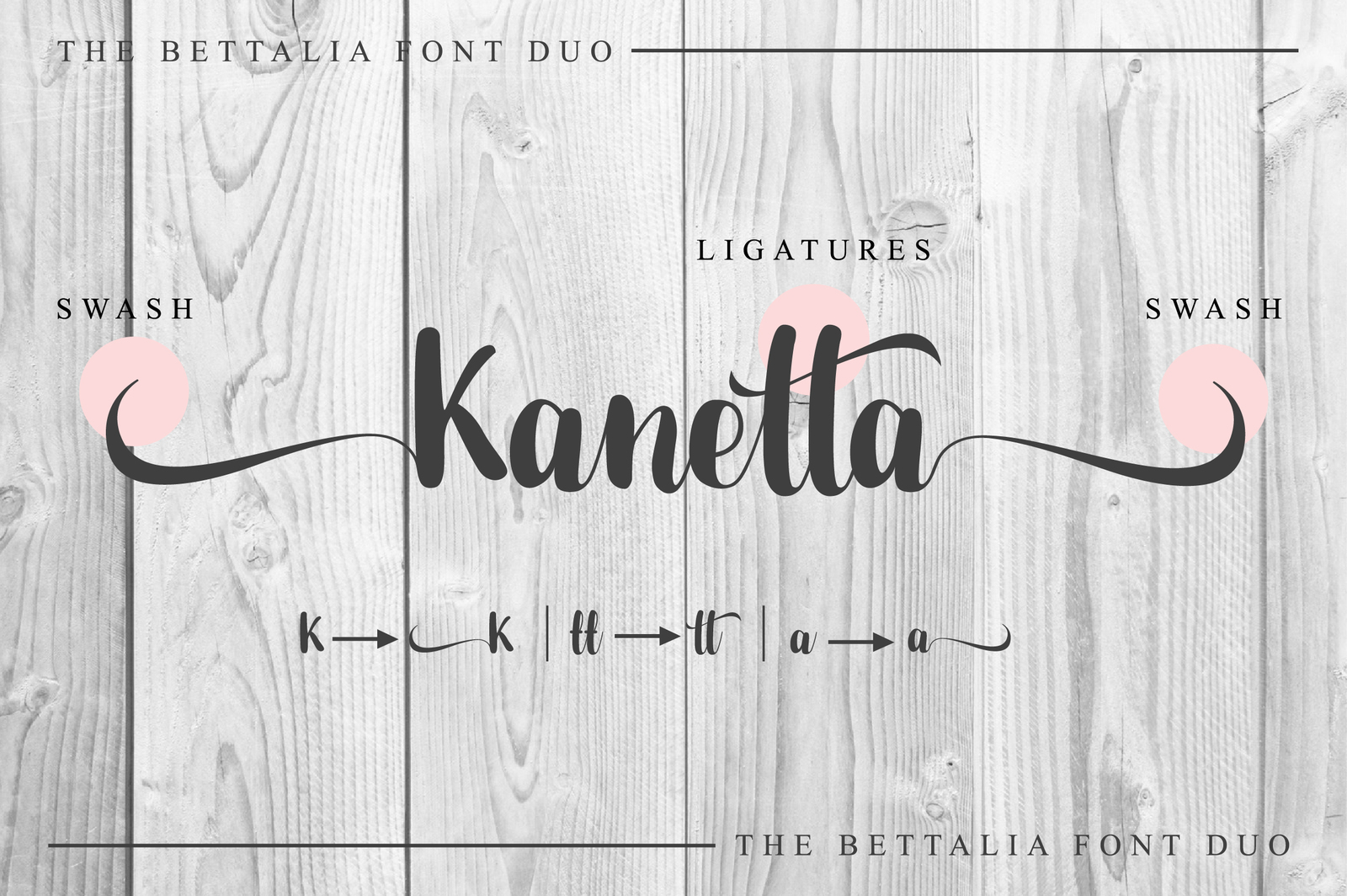 The Bettalia Font Duo The Bettalia Font Duo