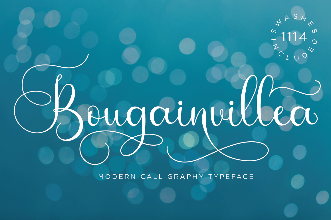 Bougainvillea Script