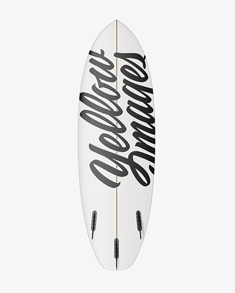 Surfboard Mockup - Front & Back Views