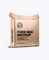 Metallic Food Bag Mockup