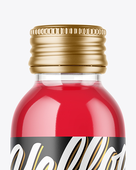 Clear Glass Bottle Mockup Clear Glass Bottle Mockup