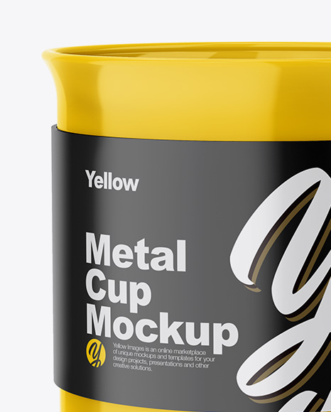 Glossy Cup Mockup