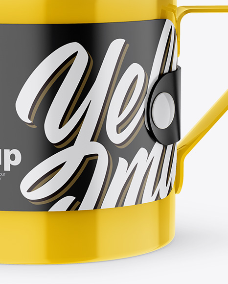 Glossy Cup Mockup