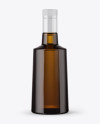 Dark Glass Olive Oil Bottle Mockup