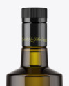 Dark Glass Olive Oil Bottle Mockup