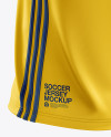 Men’s Soccer Jersey mockup (Back Half Side View)