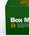 Paper Box Mockup