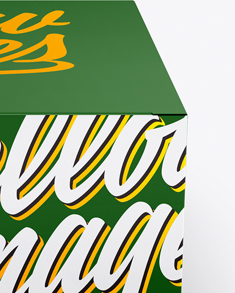 Paper Box Mockup