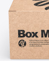 Kraft Box Mockup