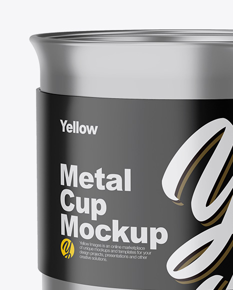 Metallic Cup Mockup