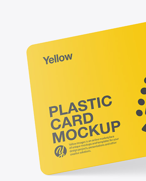 Plastic Card Mockup