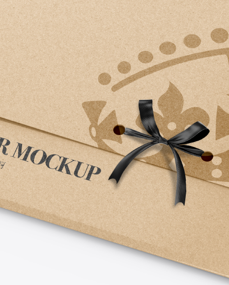 Kraft Folder Mockup