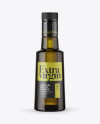 Dark Glass Olive Oil Bottle Mockup