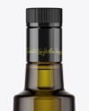 Dark Glass Olive Oil Bottle Mockup