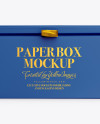 Matte Paper Box Mockup Matte Paper Box Mockup