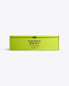 Metallized Paper Box Mockup Metallized Paper Box Mockup