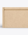 Kraft Paper Box Mockup Kraft Paper Box Mockup