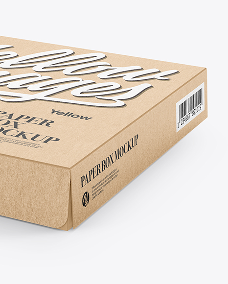 Kraft Box Mockup