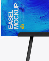 Matte Easel Mockup