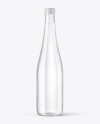 Glass Water Bottle Mockup