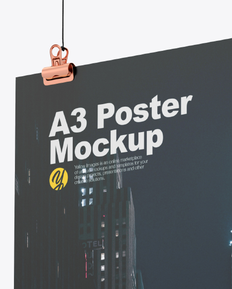 A3 Poster Mockup