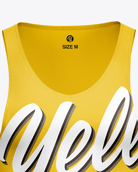 Men's Tank Top Mockup