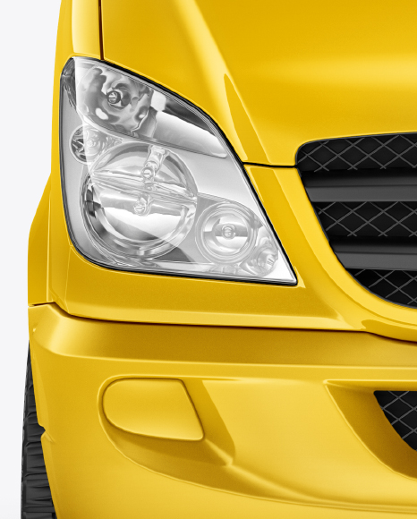 Panel Van Mockup - Front View