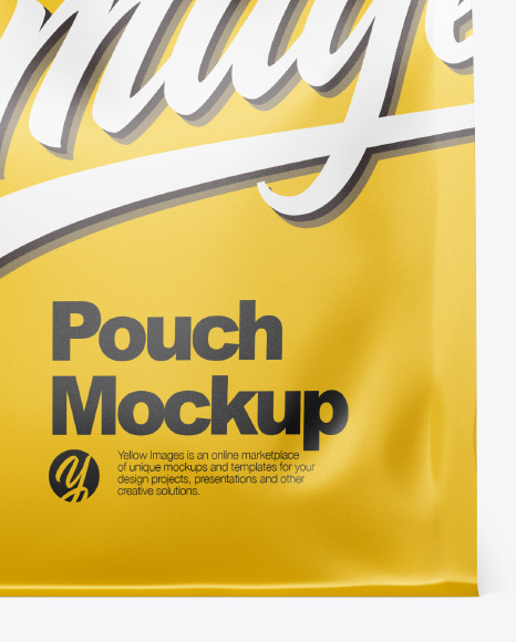 Matte Pouch Mockup