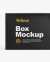 Glossy Paper Box Mockup