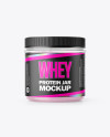 Protein Jar Mockup