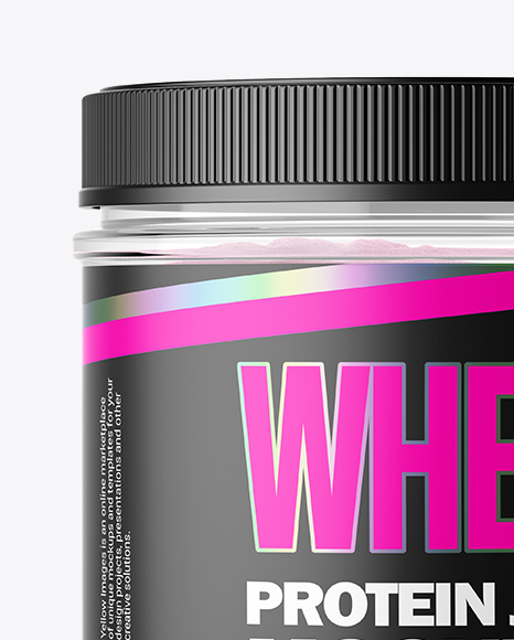 Protein Jar Mockup