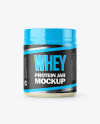 Protein Jar Mockup