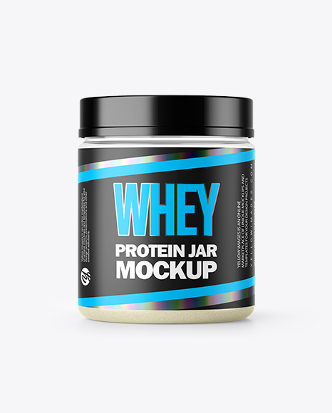 Protein Jar Mockup