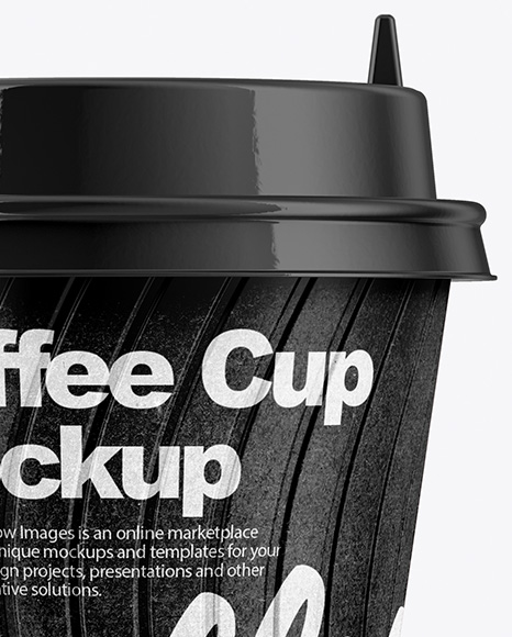 Kraft Coffee Cup Mockup