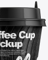 Kraft Coffee Cup Mockup