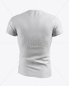 Men's T-Shirt HQ Mockup - Back View