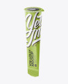 Ice Lolly Tube W/ Matte Lid Mockup