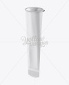 Ice Lolly Tube W/ Metallic Lid Mockup