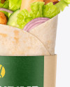 Shrimp Wrap Mockup