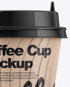 Glossy Coffee Cup Mockup