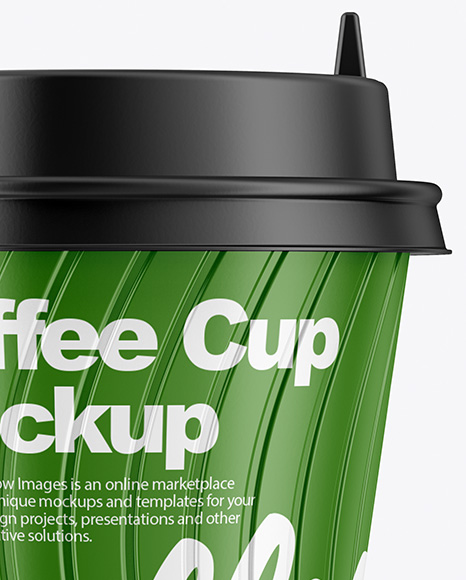 Matte Coffee Cup Mockup