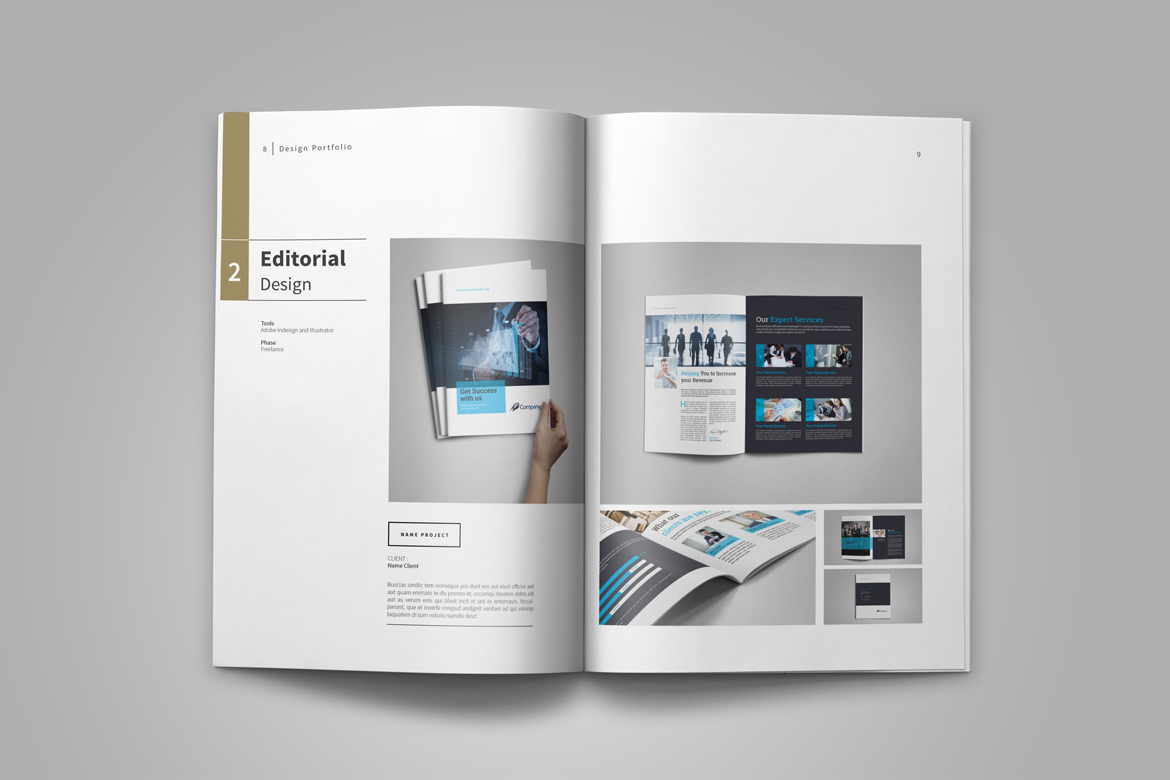 Graphic Design Portfolio Template