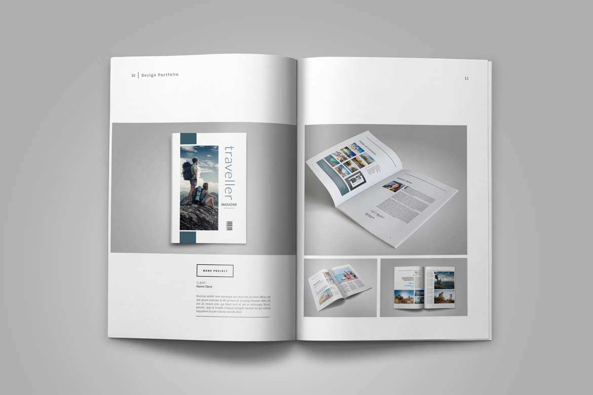 Graphic Design Portfolio Template