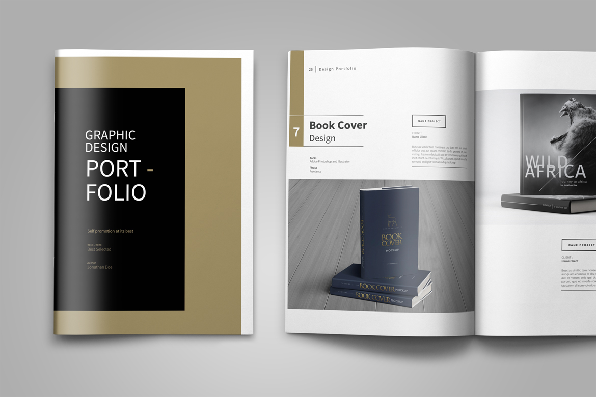 Graphic Design Portfolio Template