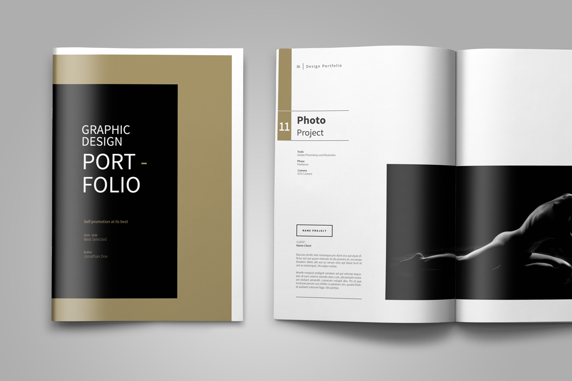 Graphic Design Portfolio Template