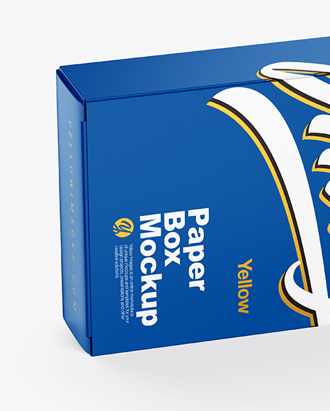 Paper Box Mockup Paper Box Mockup