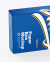Paper Box Mockup Paper Box Mockup