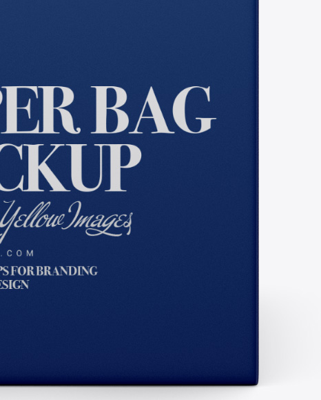 Matte Wine Bag Mockup